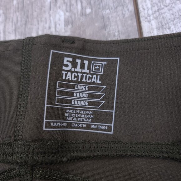 5.11 Tactical Pants Women’s Large Tundra Raven Range Capri Skinny Stretch - Picture 6 of 8